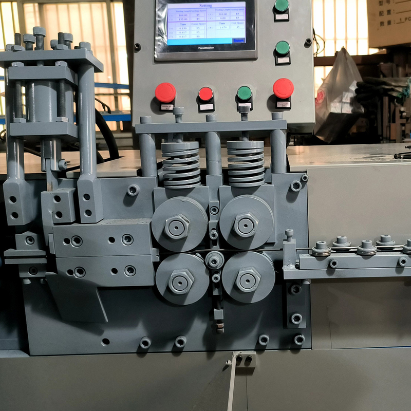 Mattress Production Line Productivity 20-25Pcs/Minute Auto M Type Edge Guard Spring Machine