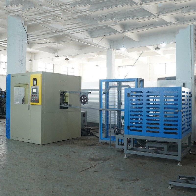 Coiling Mattress Spring Fabricator Machine with Convolution of 4-7 Turns for Coiling