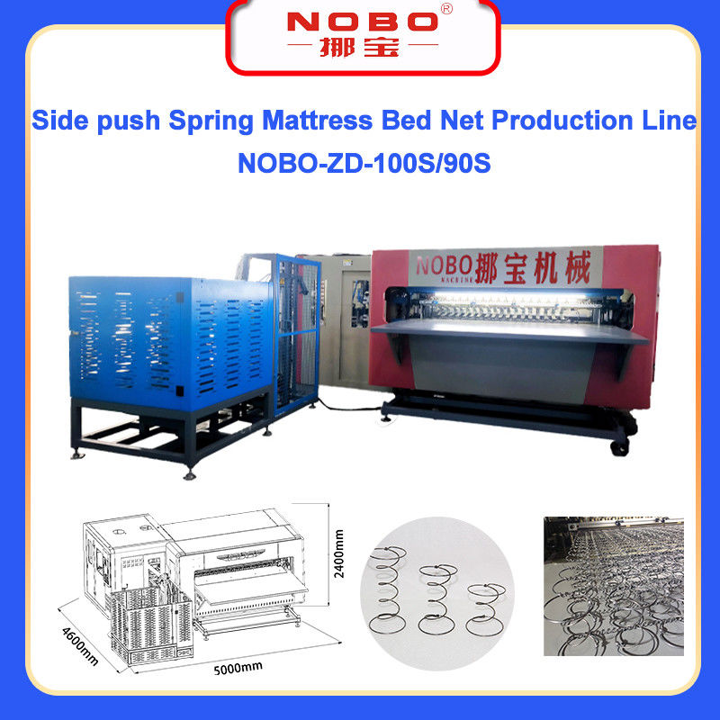 Customized 2m Max Mattress Production Line With 60-90Sheets/8 Hours Capacity