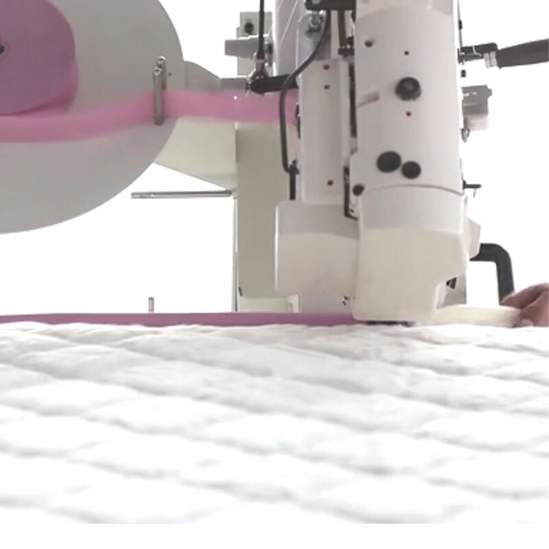Capacity 15nuitsh Mattress Border Tape Machine Flexible Operation Mattress Manufacturing Plant Production Line Equipment