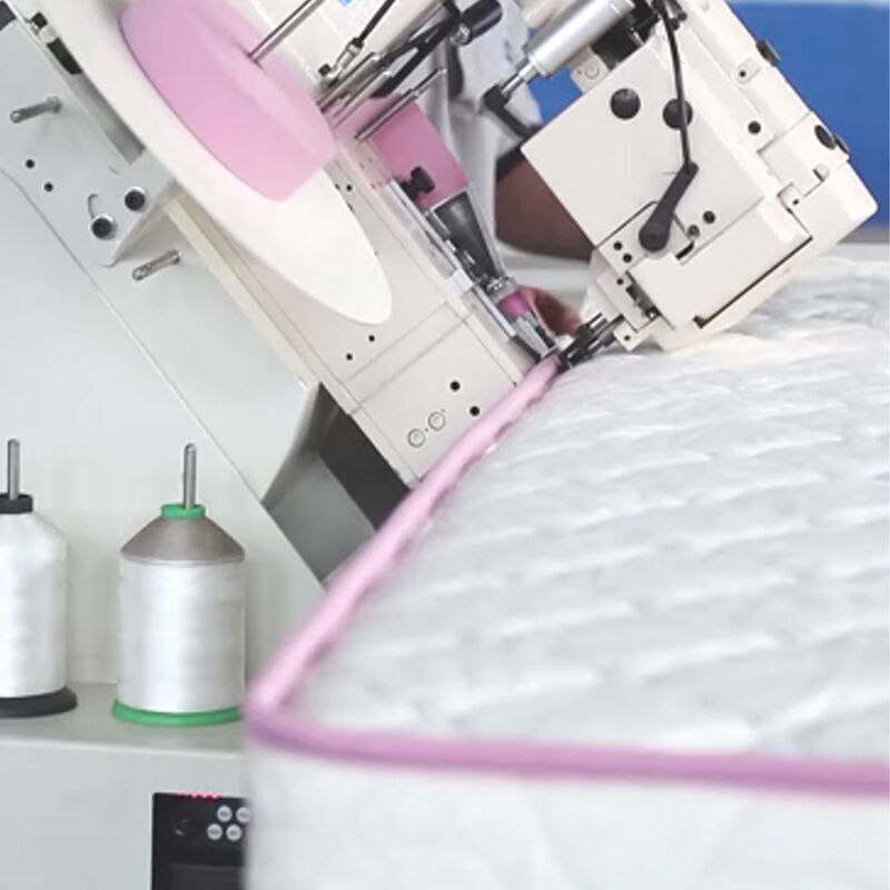 Capacity 15nuitsh Mattress Border Tape Machine Flexible Operation Mattress Manufacturing Plant Production Line Equipment