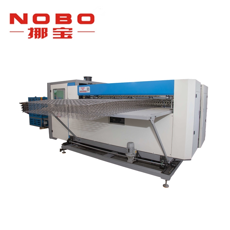 Bonell Type Automatic Spring Bed Net Production Line NOBO-ZD-80S 2M Max Width