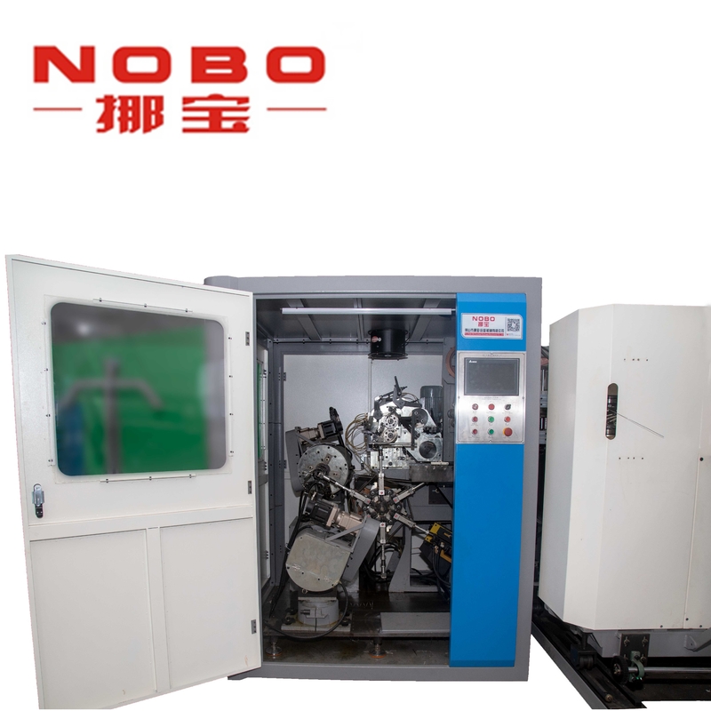 Bonell Type Automatic Spring Bed Net Production Line NOBO-ZD-80S 2M Max Width