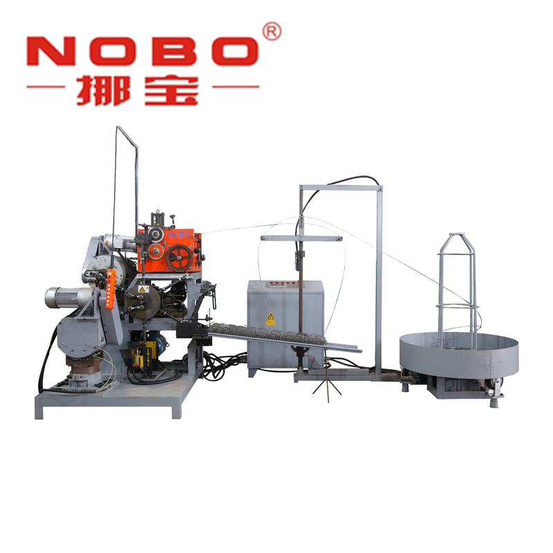 Servo Motor 4.5kw Automatic Coiler Machine Bonell Spring Type NOBO-FS-65
